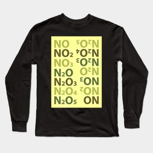 Nitrogen green Long Sleeve T-Shirt